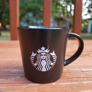 2015 Starbucks Black Matte Espresso 3 fl oz Cup - SMALL/MINI CUP